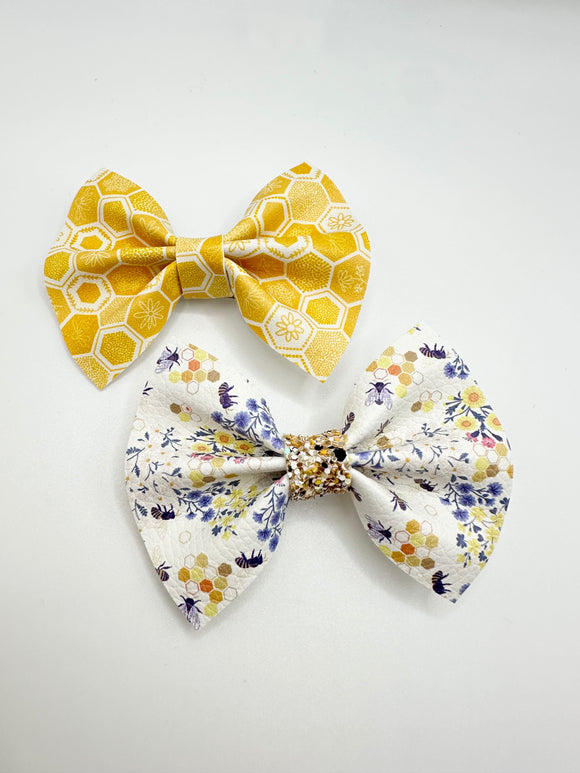 Busy Bee Pinch bow set